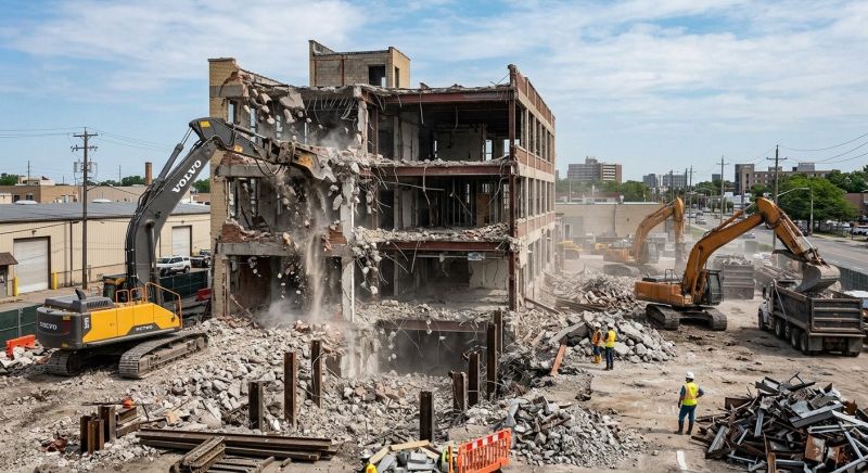 Building Removal in Conroe, TX