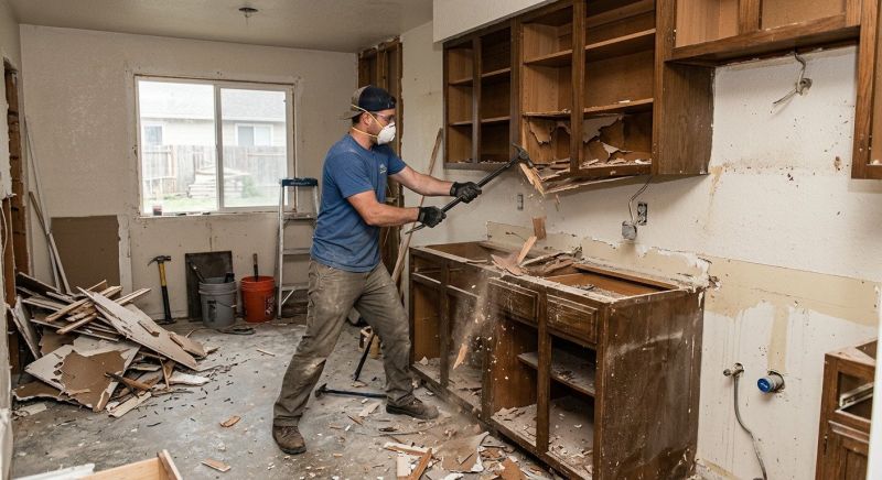 Cabinet Demolition in Frederick, MD