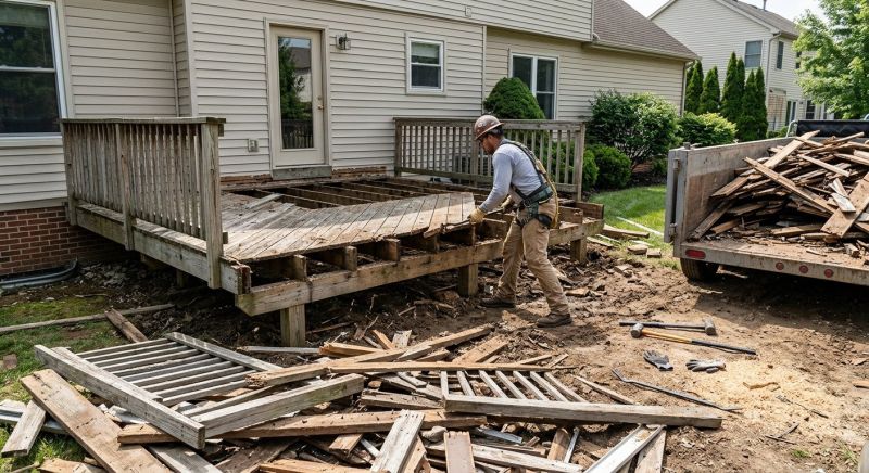 Deck Demolition Service in Bergen County, NJ