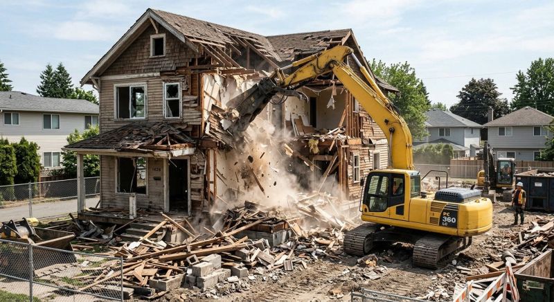 House Demolition Service in Cypress, TX