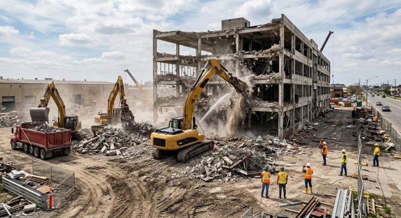 Site Demolition Service in Katy, TX