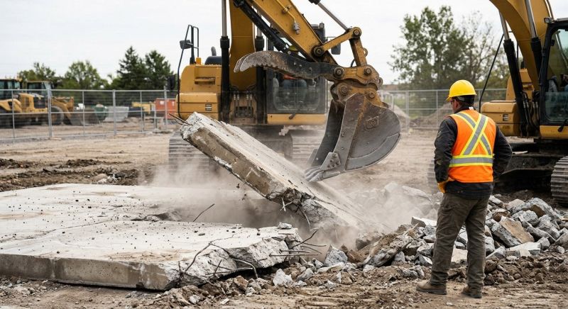 Slab Removal in Sacramento, CA