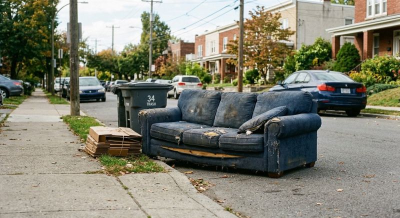 Sofa Disposal in Madison, WI