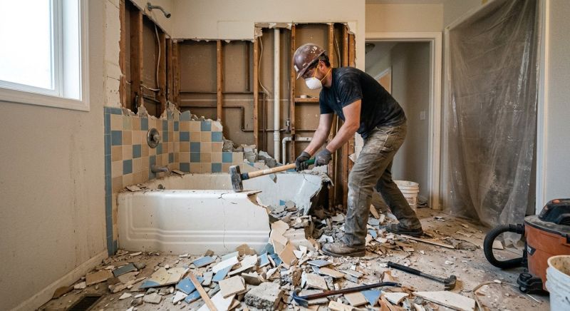 Bath Demolition in Sacramento, CA