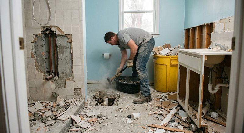 Bath Demolition in Sacramento, CA