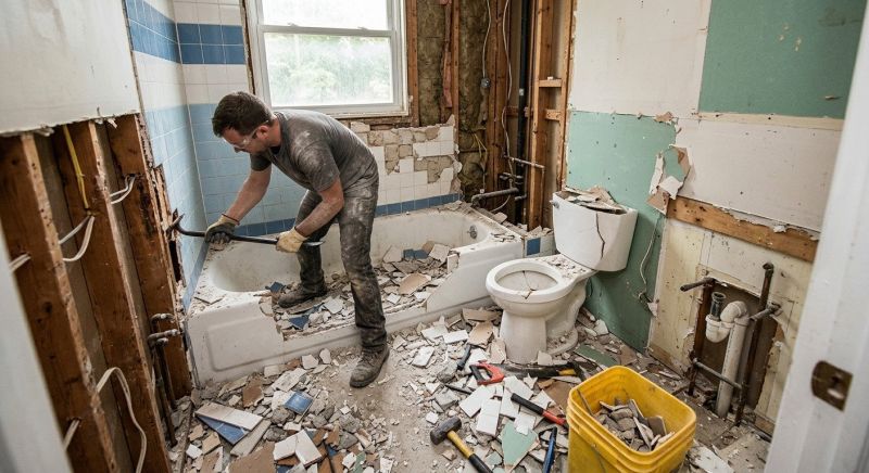 Bathtub Demolition in Bergen County, NJ