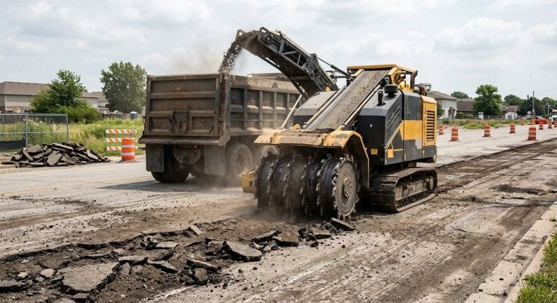 Blacktop Removal in Bergen County, NJ
