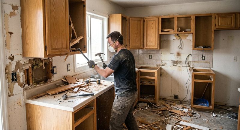 Cabinet Demolition in Sacramento, CA