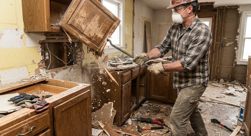 Cabinet Demolition in Sacramento, CA