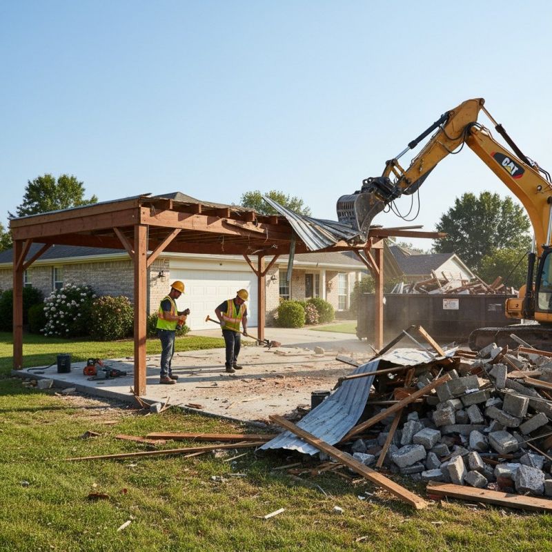 Carport Demolition in Sacramento, CA