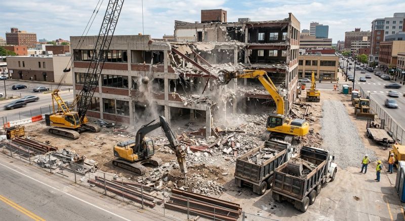 Commercial Building Demolition in Bergen County, NJ