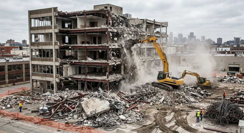 Commercial Building Demolition in Bergen County, NJ