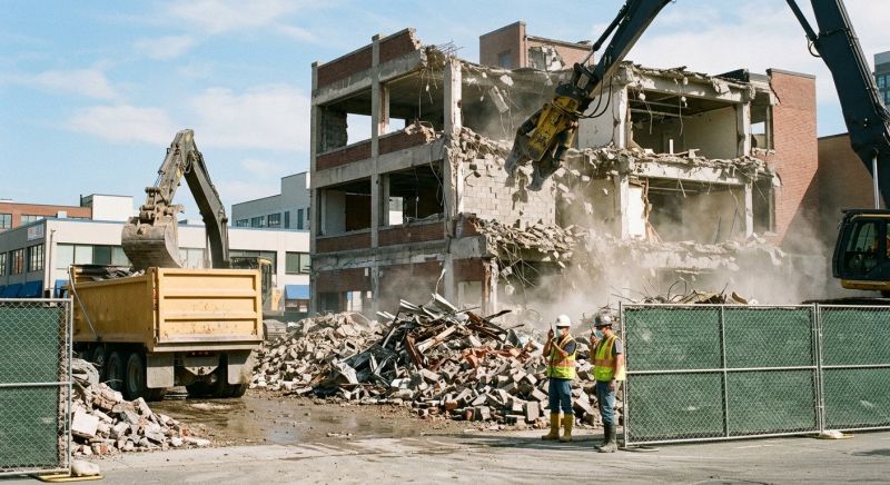 Commercial Building Demolition in Houston, TX