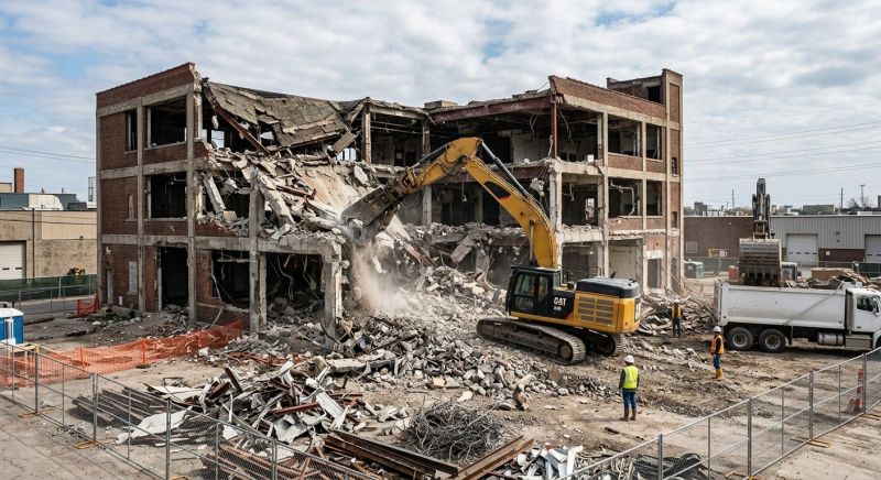 Commercial Demolition Service in Houston, TX