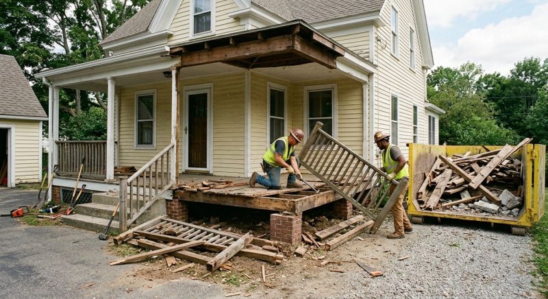 Concrete Steps Demolition in Bergen County, NJ