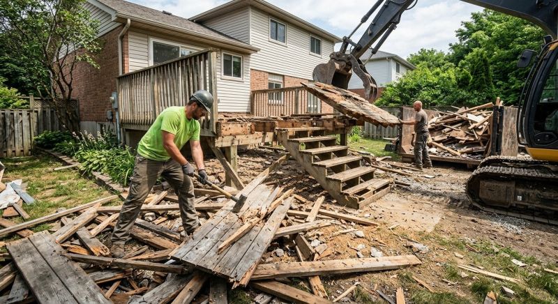 Deck Removal Service in Sacramento, CA