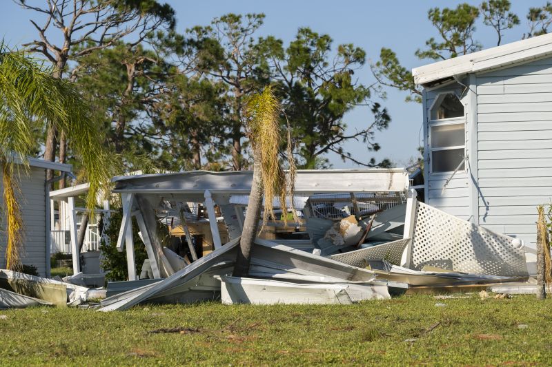 Double Wide Demolition in Katy, TX