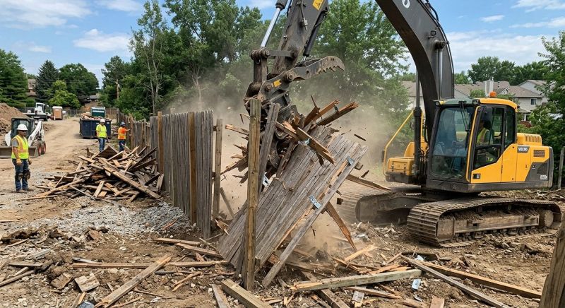 Fence Demolition in Sacramento, CA