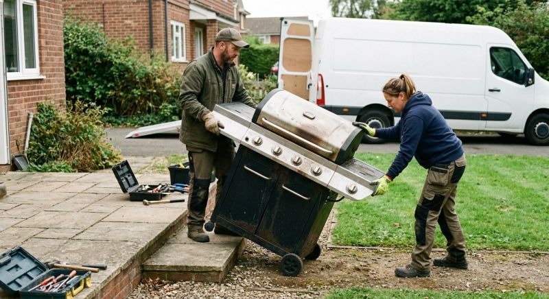 Grill Removal Service in Roseville, CA
