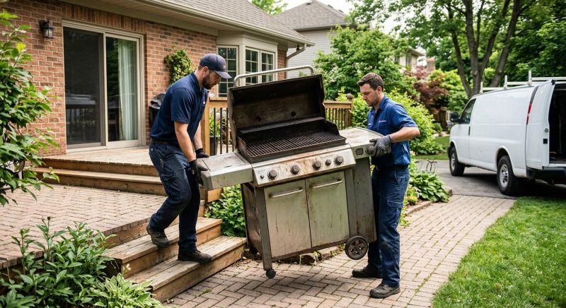 Grill Removal Service in Auburn, CA
