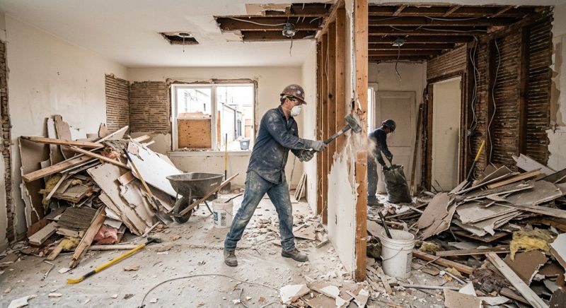Hearth Demolition in Bergen County, NJ