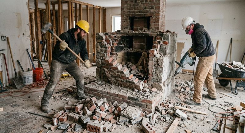 Hearth Demolition in Sacramento, CA