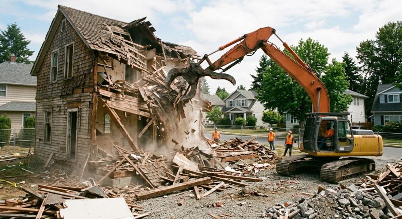 Home Demolition Service in Roseville, CA