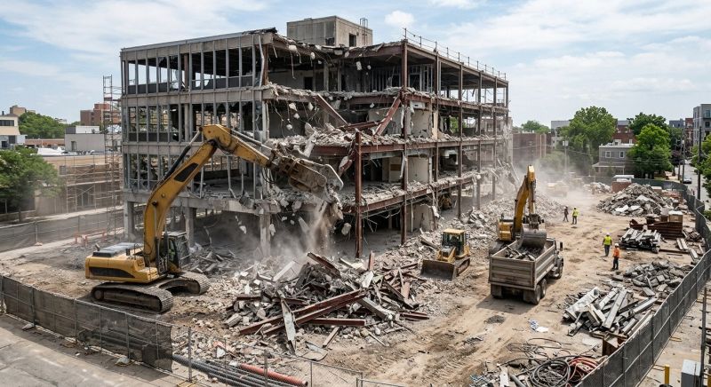 Industrial Demolition in Katy, TX