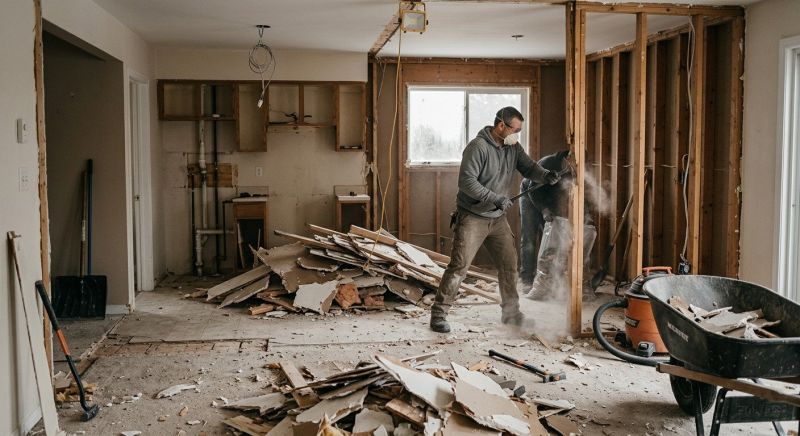 Interior Renovation Demolition in Sacramento, CA