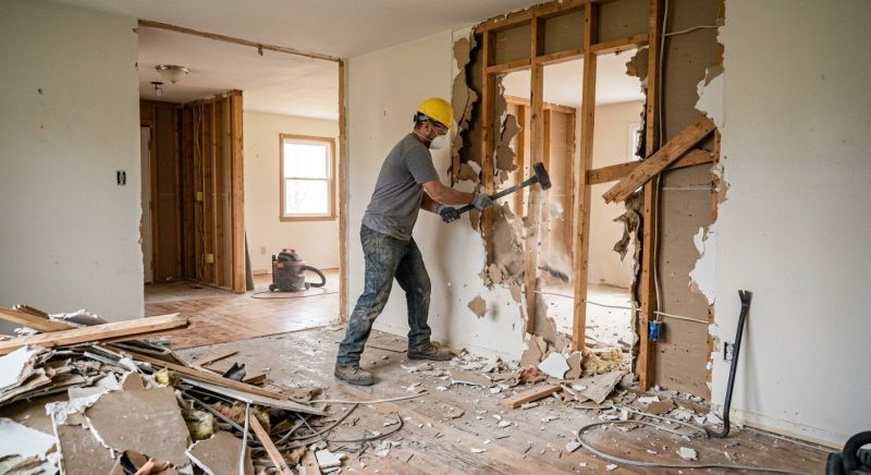 Interior Wall Demolition in Sacramento, CA