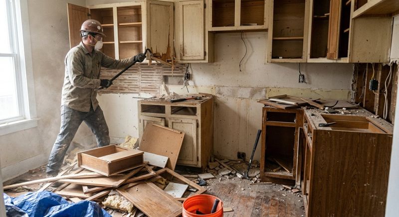 Kitchen Cabinet Demolition in Frederick, MD