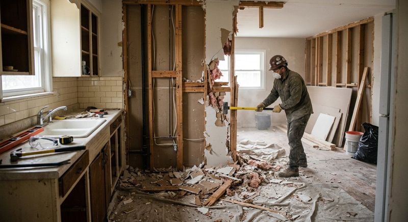 Kitchen Demolition in Frederick, MD