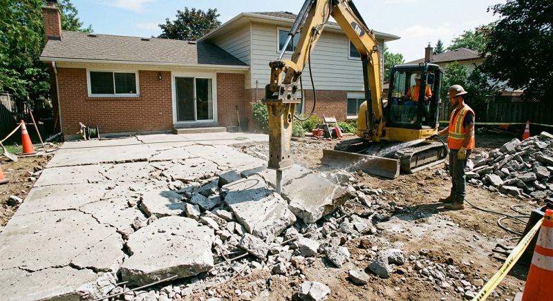 Patio Demolition Service in Bergen County, NJ