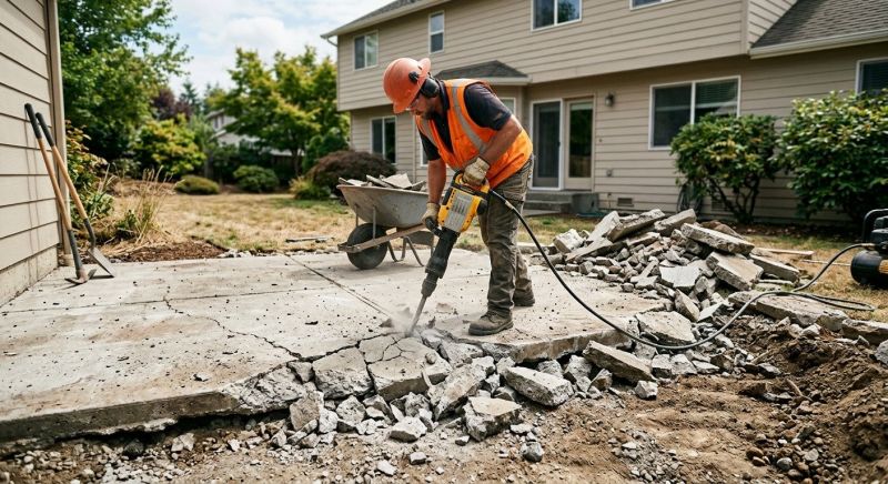 Patio Removal in Sacramento, CA