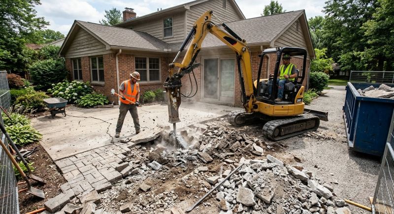 Patio Removal in Bergen County, NJ