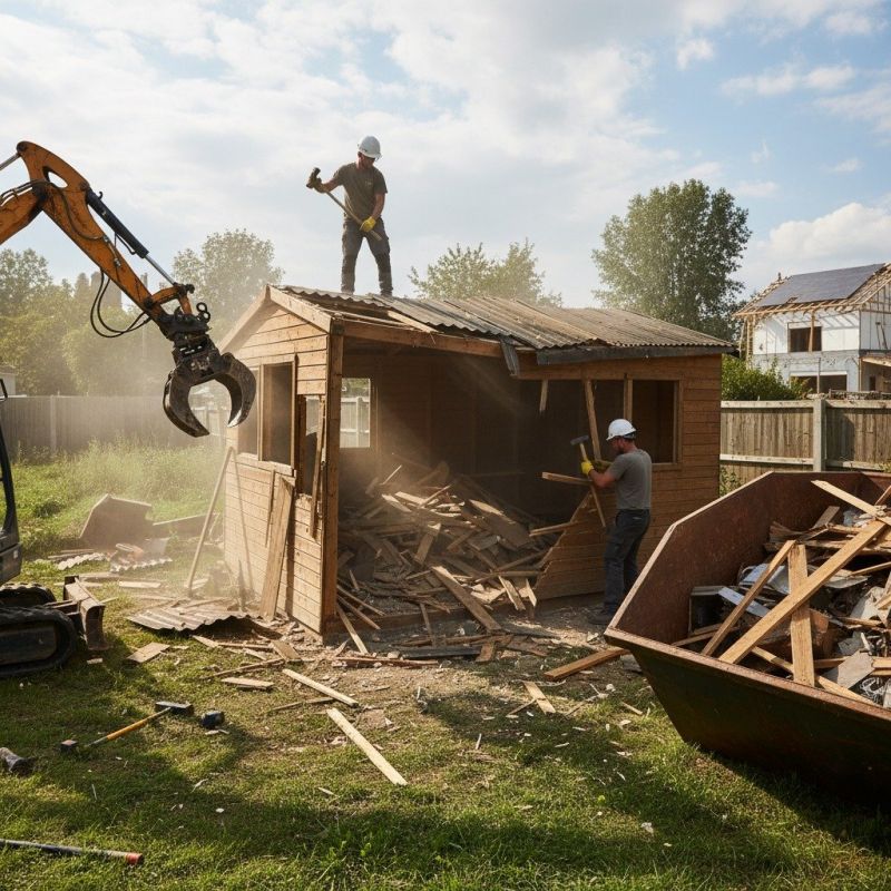 Pole Barn Demolition in Sacramento, CA