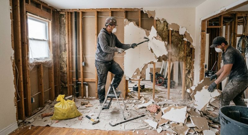 Room Demolition in Bergen County, NJ
