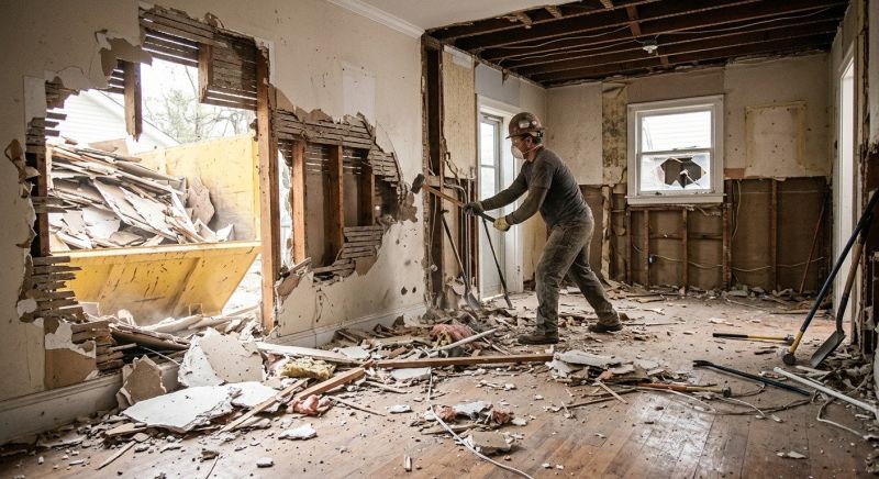 Room Demolition in Bergen County, NJ