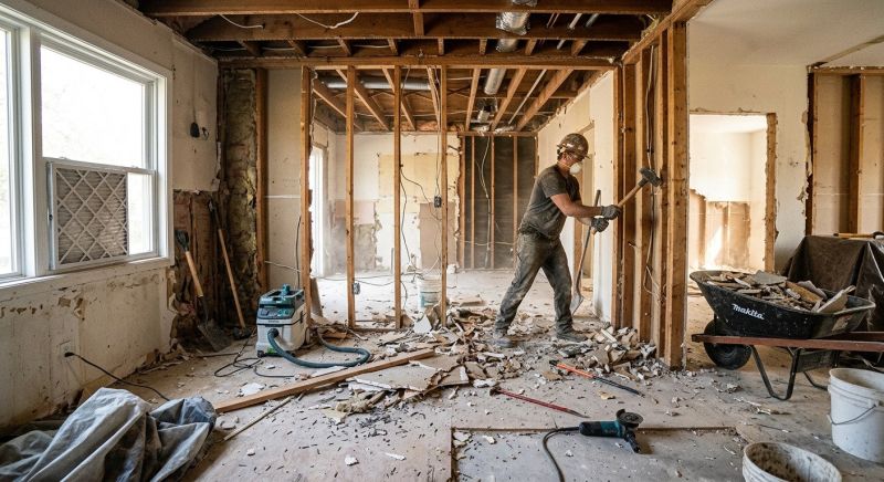 Room Demolition in Frederick, MD