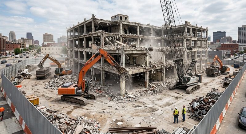 Site Demolition Service in Houston, TX