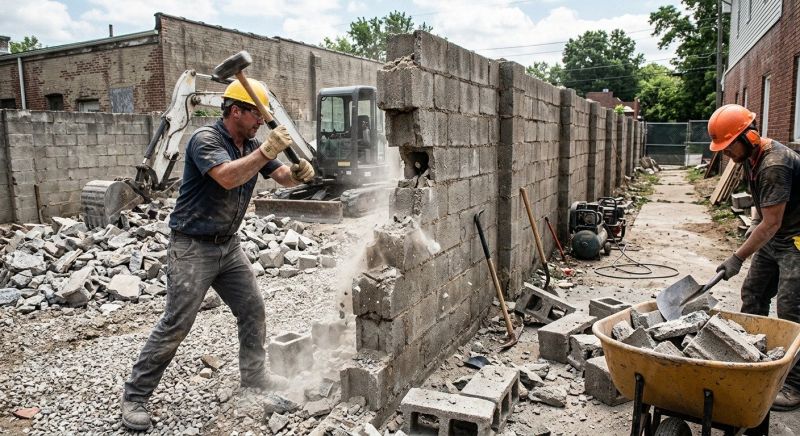 Stone Demolition in Sacramento, CA