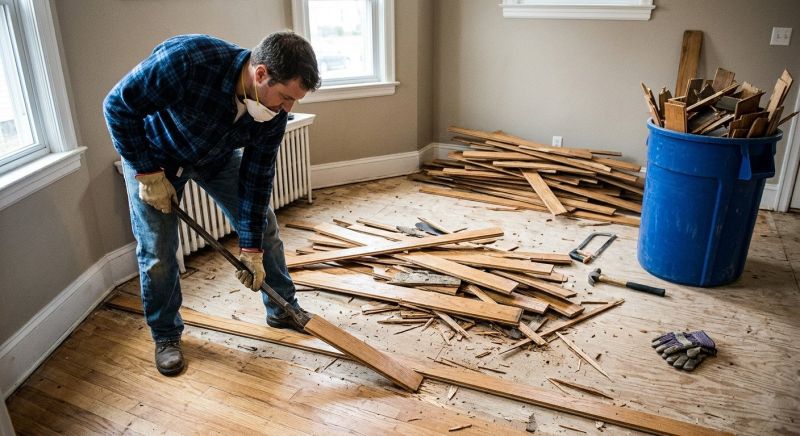 Subfloor Demolition in Bergen County, NJ